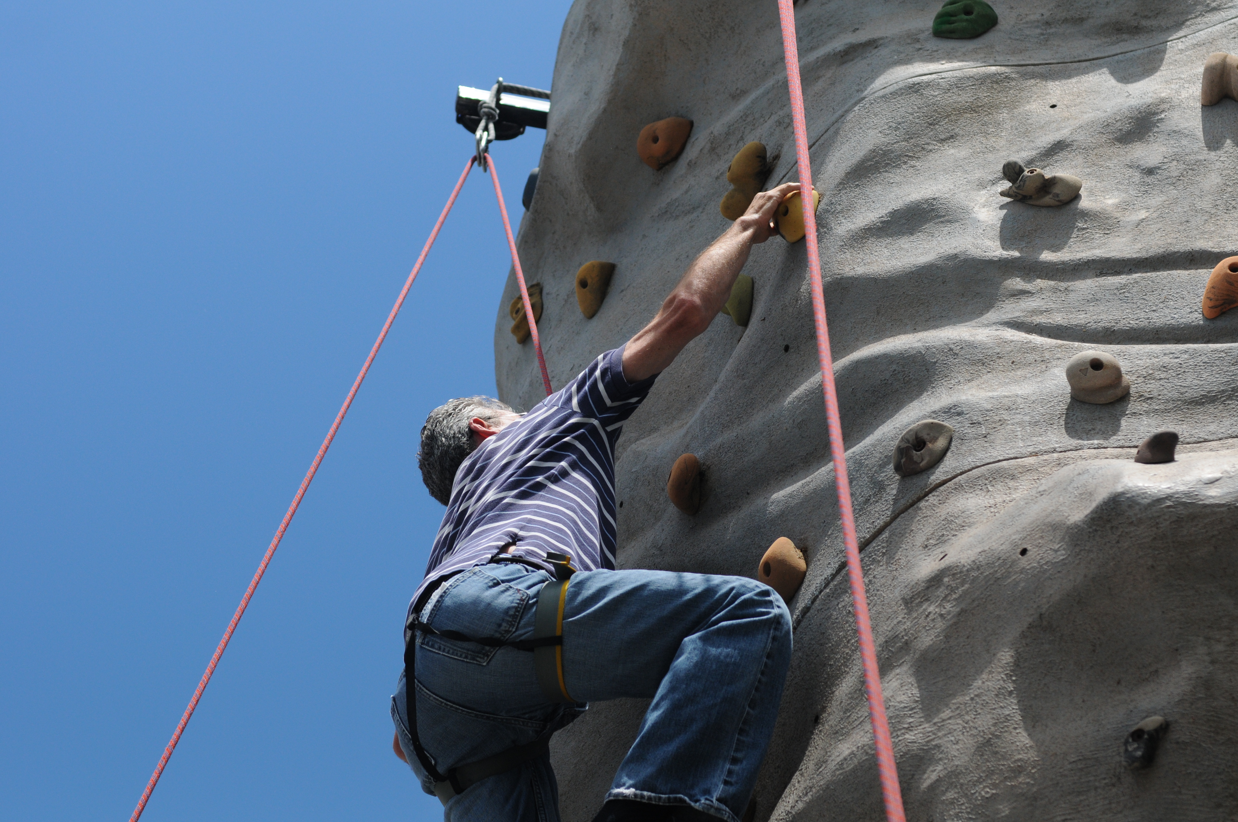 Rock Climbing Team Building